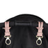 TWELVElittle Stroller Clips 2.0, Non Slip Vegan Leather Diaper Bag Straps, Pink