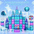 102 3 4 5 6 7 8+ Paaxido Magnetic Tiles, Pieces Diamond Magnetic Building Blocks for Girls, Princess Castle Kids Magnet