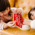 Melissa & Doug Learn to Tie a Shoe - Deluxe Wood Lacing Sneaker Toy