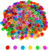 Chips,6-Pack& 600 6 Bins,Counting JUNWRROW Magnetic Bingo Wand with Metal Chips, Color Metal Chips-for Large Group