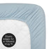 Sweet Jojo Designs Vintage Airplane Boy Baby Nursery Changing Pad Cover - Grey Yellow Orange Red White and Blue