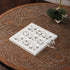 NIKKY HOME Acrylic Tic Tac Toe Wood Board Game, Classic Decorative Travel Game for Family