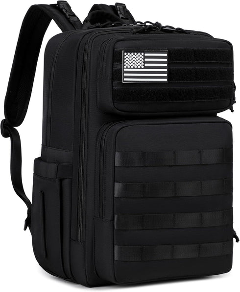 LORADI Dad Diaper Bag with Insulated Pockets, Stroller Clips and Luggage Sleeve