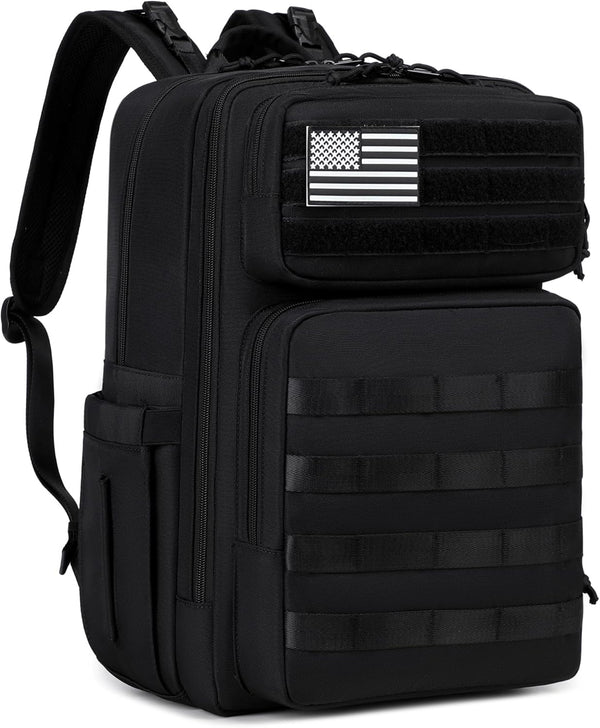 LORADI Dad Diaper Bag with Insulated Pockets, Stroller Clips and Luggage Sleeve