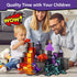 Set 3-5 5-7 4-6 6-8, 3+ GobiDex Dinosaur Toys Magnetic Tiles Lava Cave Dinosaur World - Magnetic Building Blocks