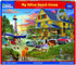 White Mountain Puzzles - My Yellow Beach house - 500 Piece Jigsaw Puzzle