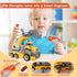 11inches 3-5 6-8 Set Large Take Apart Construction Toys Excavator Truck for Boys Girls Kids Electric Drill Assembly