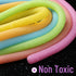 9 Pack, Mr. Pen- Monkey Noodles Fidget Toy, Marshmallow Playground Color Theme, Colorful Non-Toxic Silicone, Stretchy