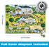 1000 Buffalo Games Silver Select Charles Wysocki Sunny Side Up - Piece Jigsaw Puzzle for Adults Precision-Cut Pieces