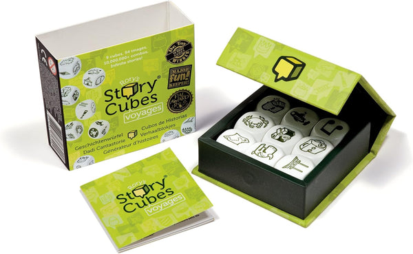 Asmodee Rory's Story Cubes Voyages - Creative Storytelling Game for Kids & Adults, Ages 6+, 1+ Players