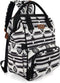 Montana West Wrangler Callie Diaper Bag Backpack with Stroller Straps Multifunction Baby Travel Bag