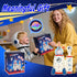 195PCS 3+ Amy&Benton DIY Sticky Balloons with Pump, Space Rocket Balloon the Funny Inflator Toy, Magic Balloon Maker