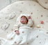 Jackcsale Baby Play Mat for Infant Toddler - Round Cotton Detachable Washable Crawling Area Rug - Floor Playmats Carpet