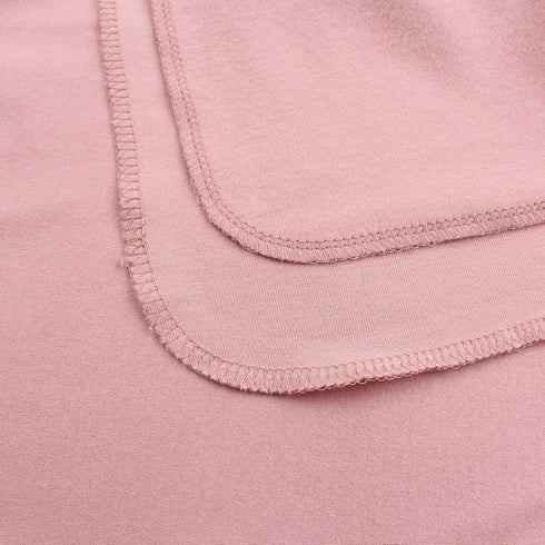 Set PESAAT Cotton Baby Swaddle Hat Newborn Infant Hats Receiving Blankets for Baby Boys Girls