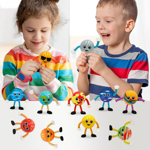 (Set 11) ArtCreativity Bendable Planets of Bendable Planet Toys for Kids, Outer Space Party Favors for Boys & Girls