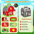 1 2 3 1-3, 12-18 Ellinjan Montessori Learning Toys for Year Old Boys Girls, Musical Farm Animals for Toddlers