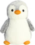 Aurora Playful Pompom Penguin Stuffed Animal - Vibrant Companions for Warm Cuddles