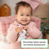 0-6 0+ Sylvi Natural Rubber Baby Teether Toy, Rabbit Teething Toy for Sore Gums Months, Soft Sensory Chew Toy Easy