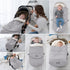 LAT Baby Warm Bunting Bag Universal,Extended and Removable,Stroller Sleeping Bag Cold Weather,Waterproof Toddler