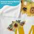 CusCosCes Ships Next Day, Personalized Baby Blanket Custom Baby Blanket for Girls Boys Sunflower Baby Name Blanket