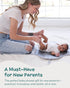 Lily Miles Baby Changing Pad Portable, Diaper Changing Mat with Magnetic Latches, Travel Pad for Diaper Bag, Baby