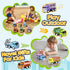 6 Set, 3 4 5 6 Oriate PCS Diecast Metal Toy Trucks Vehicle Cars Toys with Movable Parts, Mini Pull Back Toy Cars