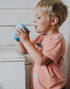 EZCUP Magnetic Fridge Cups for Kids - USA Made Open Top Toddler Cups for Independent Drinkers