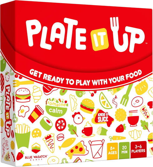 Blue Wasatch Games Plate It Up - Invent Crazy Foods, Order Your