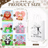 VercanMonth 12 Set 12 12 12 12 12 Wedding Activities Includes Coloring Placemats with Crayons Puzzle Animals Stickers