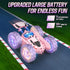 360Rotating 4WD 2.4GHz Hamdol Remote Control Car, Double Sided RC Cars, with Sparkling LED Wheels, Electric Race Stunt