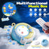Mini Tudou Baby Musical Mobile Crib with Music and Lights, Timing Function, Projection, Take-Along Rattle and Music Box