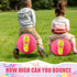 Hiboom 2 Set Bouncy Animals Hopper, Inflatable Bouncing Horse Toys for Boys and Girls, Supports Up to 250 Pounds,