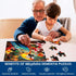 3 Packs Large Piece Puzzle for Seniors - 48 Pieces Dementia Puzzles for Elderly Adults with Storage Bags