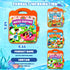 BlivEclat 3 Pack 3-6, Set Reusable Water Painting Books for Toddlers Ages Magic Water Color Paint Books with Pens Water