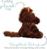1i4 Cozy Group Harry the Horse - Microwavable & Weighted Plush Stuffed Animal - Heated Plushie for Warmth - Cute, Soft