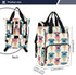 SUABO Backpack Dog Shaped Ice Cream Pattern Baby Diaper Bag Large Bag Waterproof Travel Diaper Bags for Moms and Dads