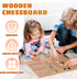 Baseball Dice Board Game for Kids Adults Gift Wooden Fun Baseball Board Game with dice for Game Nights, Parties,Holiday