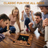 1-4 16 Pub12 inches BIVOMON Shut The Box Dice Game Players Wooden Board Table Math Game for Kids Adults, Classic Dice