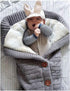 Grey1) XMWEALTHY Unisex Infant Swaddle Blankets Soft Thick Fleece Knit Baby Girls Boys Stroller Wraps (Baby