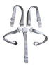 ZARPMA High Chair Security Straps, Replacement 5 Point Safety Harness for High Chair/Pram