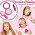 3+ 3+ Officygnet Play Purse Toy for Girls Years Old, Toddler Purse Girl Toys with Pretend Makeup Kit, Pretend Princess