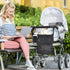 Momcozy Stroller Organizer - Fits All Strollers with 2 Non-Slip Stickers and 2 Detachable Mesh Bags