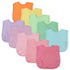 Multipack 4-in-1 100% 10-pack HonestBaby Reversible Bibs Absorbent Terry and Knit Organic Cotton Infant Baby Boys