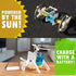 SolarBot.14, 10+ Teach Tech Transforming Solar Robot Kit, STEM Learning Toys for Kids