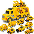 Veslier 9 in 1 Construction Truck Toys for Ages 3 4 5