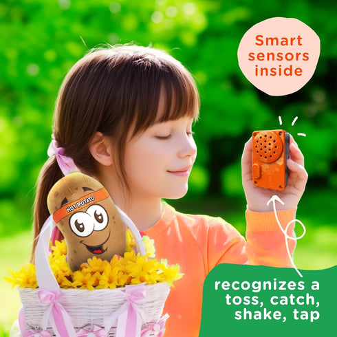 Move2Play Pass The Potato, Fun Indoor & Outdoor Kids Game for Ages 4-8, Birthday Party Toy