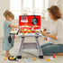 CUTE STONE Kids BBQ Grill Playset - Realistic Smoke Toy BBQ Grill with Accessories for Indoor Outdoor Pretend Play