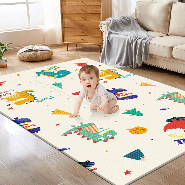 XVISHX Baby Play Mat, 74 x 50 Inch Play Mat Perfect for