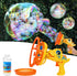 Dinosaur Bubble Gun Bubble Machine for Kids, Summer Party Favors Outdoor Toys, Birthday Gift for Ages 3-10