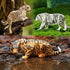 12PCS Set Toymany Big Cat Wild Animal Figurines, Realistic Safari Animals Includes